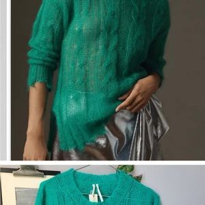 Anthropologie posey stitchy sweater
